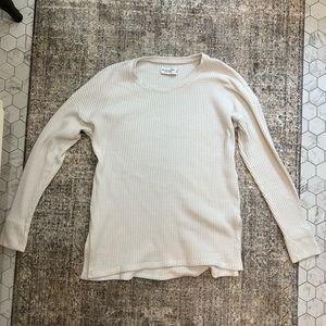 Abercrombie waffle long sleeve